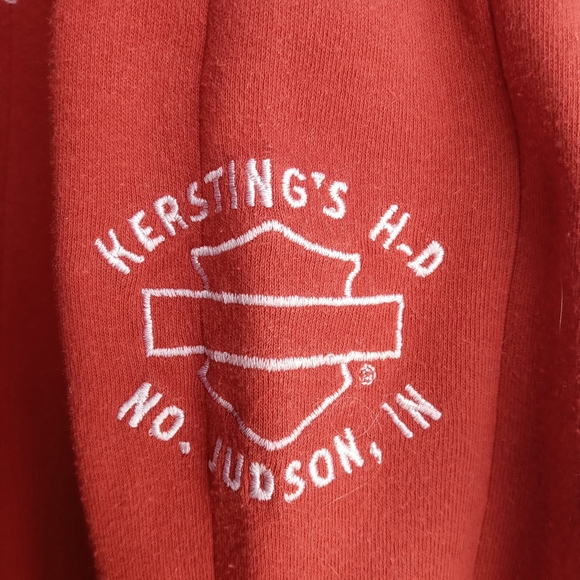 XL red long sleeve HD shirt - Picture 2 of 3